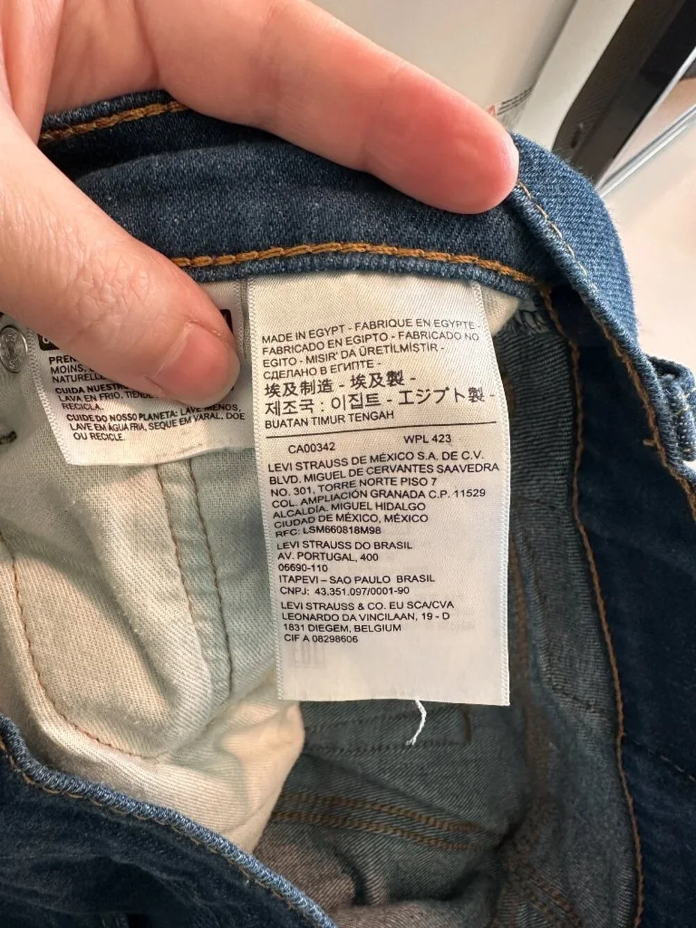 Levi's Men's 514 Straight Jeans 34w 32l